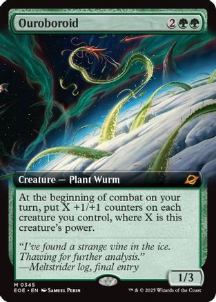 Ouroboroid (Extended Art) (EOE-345) - Edge of Eternities Foil - for just $16.80! 