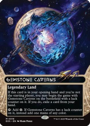 Gemstone Caverns (0016) (Borderless) (EOS-016) - Edge of Eternities: Stellar Sights - for just $16.04! 