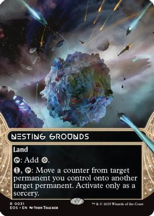 Nesting Grounds (0031) (Borderless) (EOS-031) - Edge of Eternities: Stellar Sights - for just $0.17! 