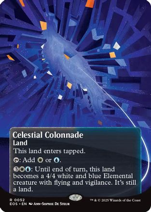 Celestial Colonnade (0052) (Borderless) (EOS-052) - Edge of Eternities: Stellar Sights - for just $0.38! 