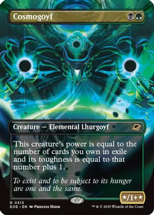 Cosmogoyf (Borderless) (EOE-313) - Edge of Eternities Foil - for just $0.37! 