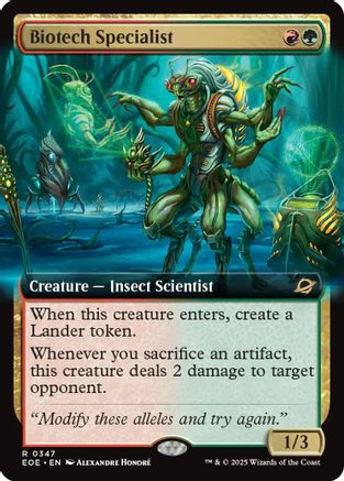 Biotech Specialist (Extended Art) (EOE-347) - Edge of Eternities - for just $0.21! 