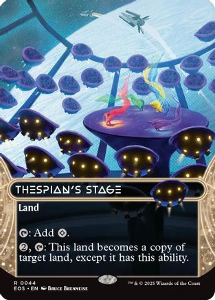 Thespian's Stage (0044) (Borderless) (EOS-044) - Edge of Eternities: Stellar Sights - for just $0.35! 