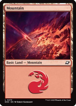 Mountain (0273) (EOE-273) - Edge of Eternities Foil - for just $0.05! 