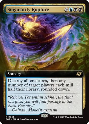 Singularity Rupture (Extended Art) (EOE-350) - Edge of Eternities - for just $0.74! 