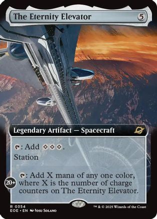 The Eternity Elevator (Extended Art) (EOE-354) - Edge of Eternities - for just $1.25! 
