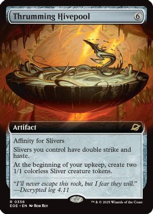 Thrumming Hivepool (Extended Art) (EOE-356) - Edge of Eternities - for just $0.85! 
