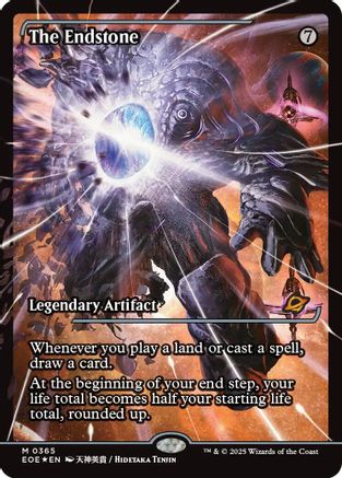 The Endstone (Showcase) (EOE-365) - Edge of Eternities Foil - for just $5.15! 
