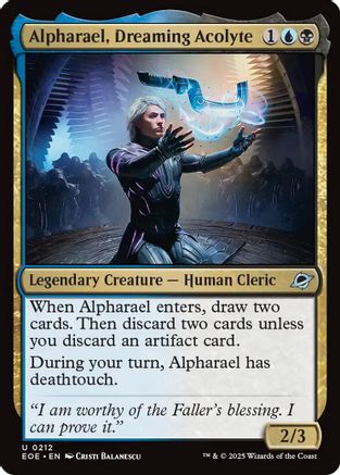Alpharael, Dreaming Acolyte (EOE-212) - Edge of Eternities Foil - for just $0.03! 