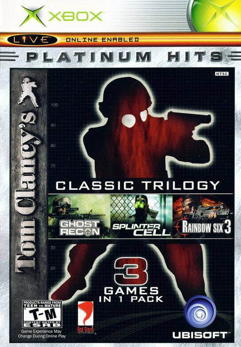 Tom Clancy's Classic Trilogy (Platinum Hits) (Xbox) - for just $0! 