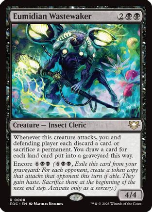 Eumidian Wastewaker (EOC-008) - Commander: Edge of Eternities - for just $0.04! 