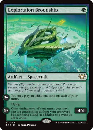 Exploration Broodship (EOC-014) - Commander: Edge of Eternities - for just $0.99! 