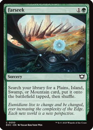 Farseek (EOC-050) - Commander: Edge of Eternities - for just $0.20! 