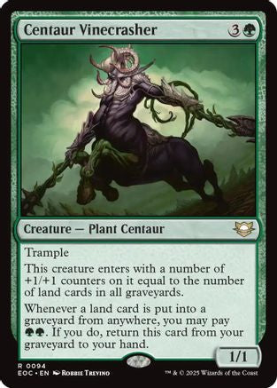 Centaur Vinecrasher (EOC-094) - Commander: Edge of Eternities - for just $0.07! 