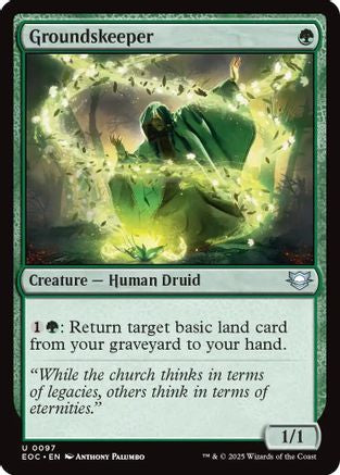 Groundskeeper (EOC-097) - Commander: Edge of Eternities - for just $0.07! 