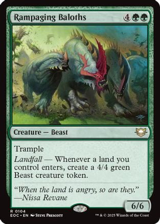 Rampaging Baloths (EOC-104) - Commander: Edge of Eternities - for just $0.10! 