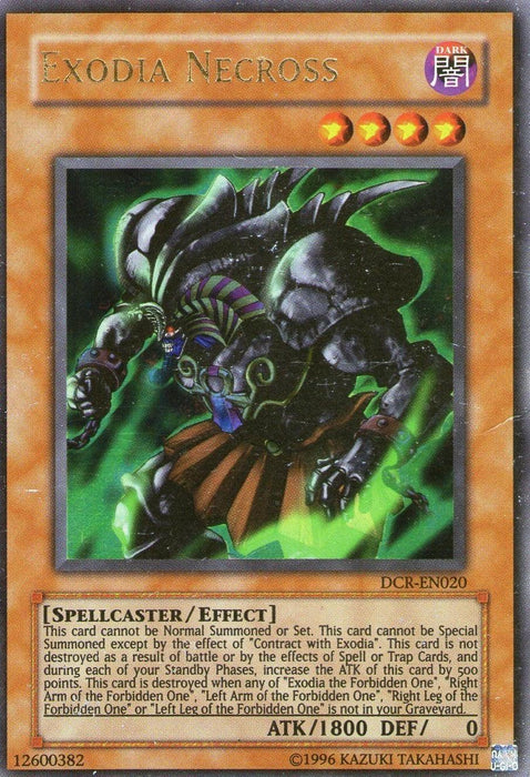 Exodia Necross [DCR-EN020] Ultra Rare - for just $0.80! 