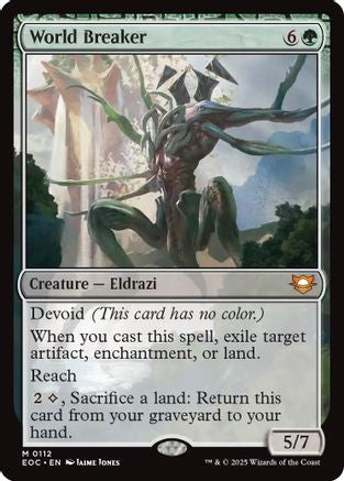 World Breaker (EOC-112) - Commander: Edge of Eternities - for just $0.10! 