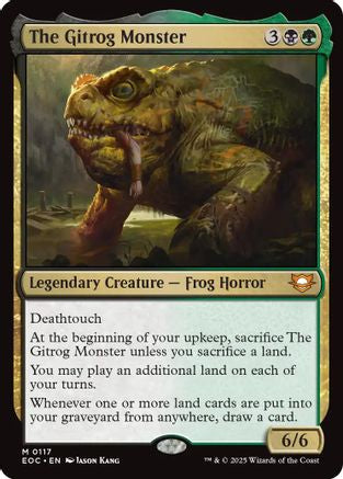 The Gitrog Monster (EOC-117) - Commander: Edge of Eternities - for just $0.18! 