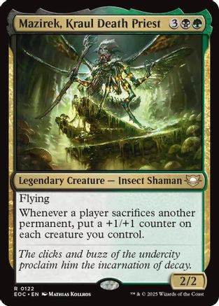 Mazirek, Kraul Death Priest (EOC-122) - Commander: Edge of Eternities - for just $0.15! 