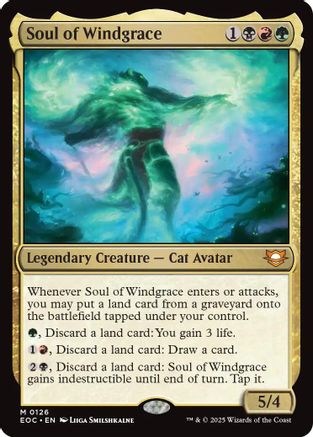 Soul of Windgrace (EOC-126) - Commander: Edge of Eternities - for just $0.09! 