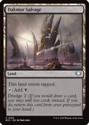 Dakmor Salvage (EOC-156) - Commander: Edge of Eternities - for just $0.07! 