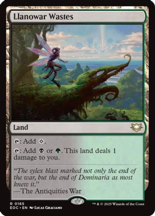 Llanowar Wastes (EOC-165) - Commander: Edge of Eternities - for just $0.15! 