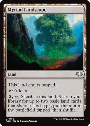 Myriad Landscape (EOC-169) - Commander: Edge of Eternities - for just $0.09! 