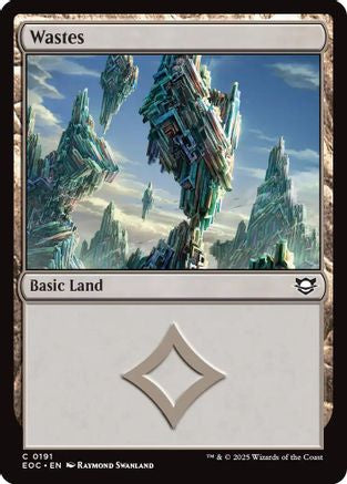 Wastes (EOC-191) - Commander: Edge of Eternities - for just $0.21! 