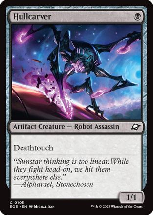 Hullcarver (EOE-105) - Edge of Eternities Foil - for just $0.04! 