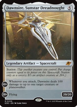 Dawnsire, Sunstar Dreadnought (EOE-238) - Edge of Eternities - for just $1.77! 