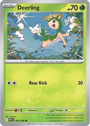Deerling 006/086 - SV White Flare - for just $0.03! 