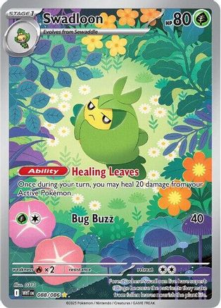 Swadloon 088/086 - SV White Flare Holofoil - for just $2! 