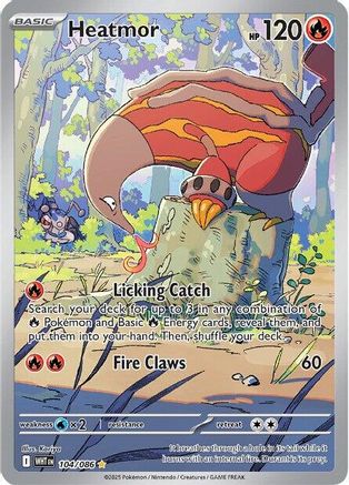 Heatmor 104/086 - SV White Flare Holofoil - for just $2.80! 