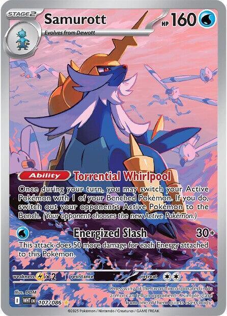 Samurott (107/086) [Scarlet & Violet: White Flare] - for just $17.50! 