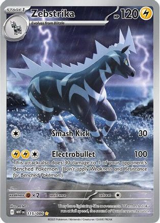 Zebstrika 115/086 - SV White Flare Holofoil - for just $6! 