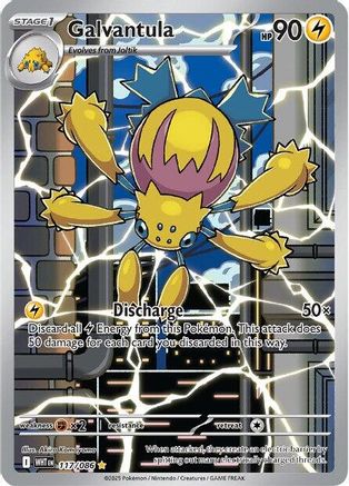 Galvantula 117/086 - SV White Flare Holofoil - for just $7.75! 