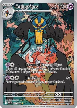 Cofagrigus 123/086 - SV White Flare Holofoil - for just $9.18! 