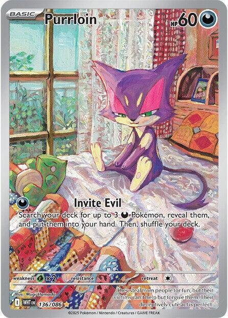 Purrloin (136/086) [Scarlet & Violet: White Flare] - for just $7.85! 