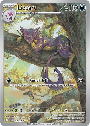 Liepard 137/086 - SV White Flare Holofoil - for just $12! 