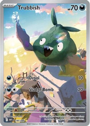 Trubbish 140/086 - SV White Flare Holofoil - for just $4.99! 