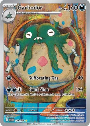 Garbodor 141/086 - SV White Flare Holofoil - for just $9.10! 