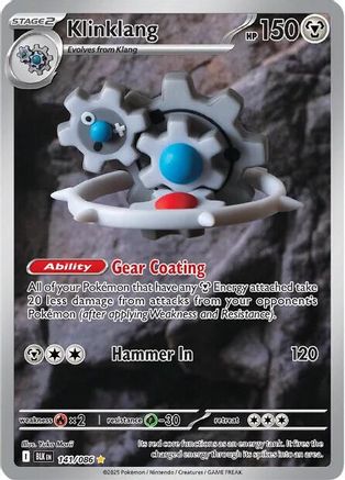 Klinklang 141/086 - SV Black Bolt Holofoil - for just $10.03! 