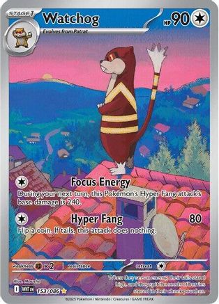 Watchog 153/086 - SV White Flare Holofoil - for just $3.08! 