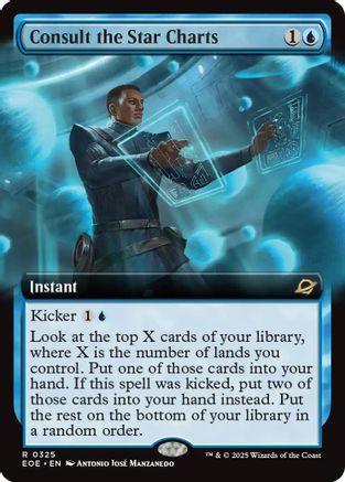 Consult the Star Charts (Extended Art) (EOE-325) - Edge of Eternities - for just $2.13! 