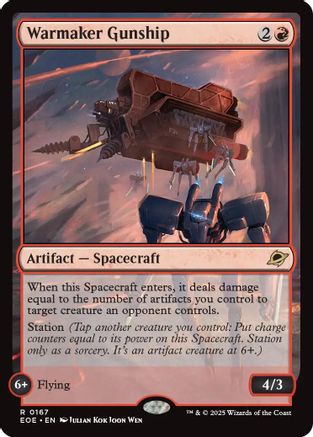 Warmaker Gunship (EOE-167) - Edge of Eternities - for just $0.09! 