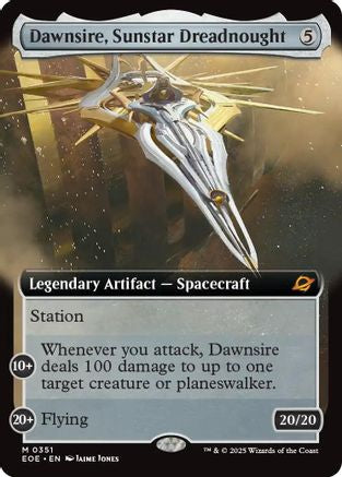 Dawnsire, Sunstar Dreadnought (Extended Art) (EOE-351) - Edge of Eternities - for just $3.58! 
