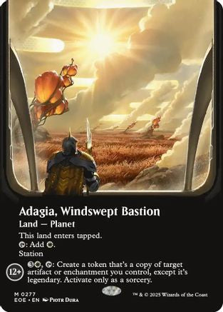 Adagia, Windswept Bastion (Borderless) (EOE-277) - Edge of Eternities - for just $2.30! 
