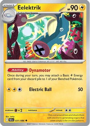 Eelektrik 031/086 - SV Black Bolt - for just $0.10! 