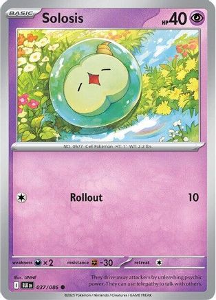 Solosis 037/086 - SV Black Bolt - for just $0.05! 